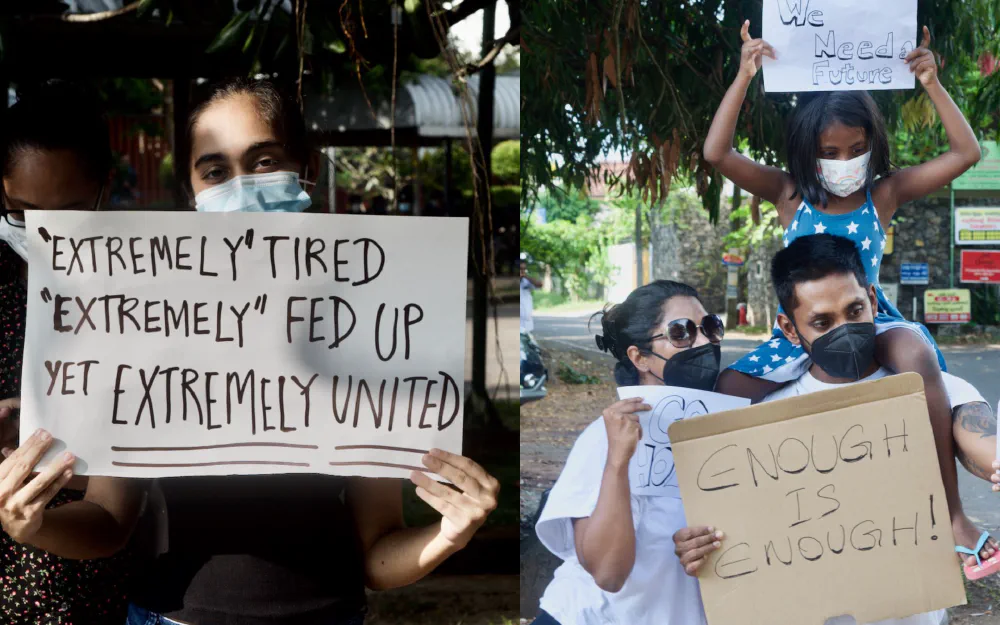 protest in the neighbourhood