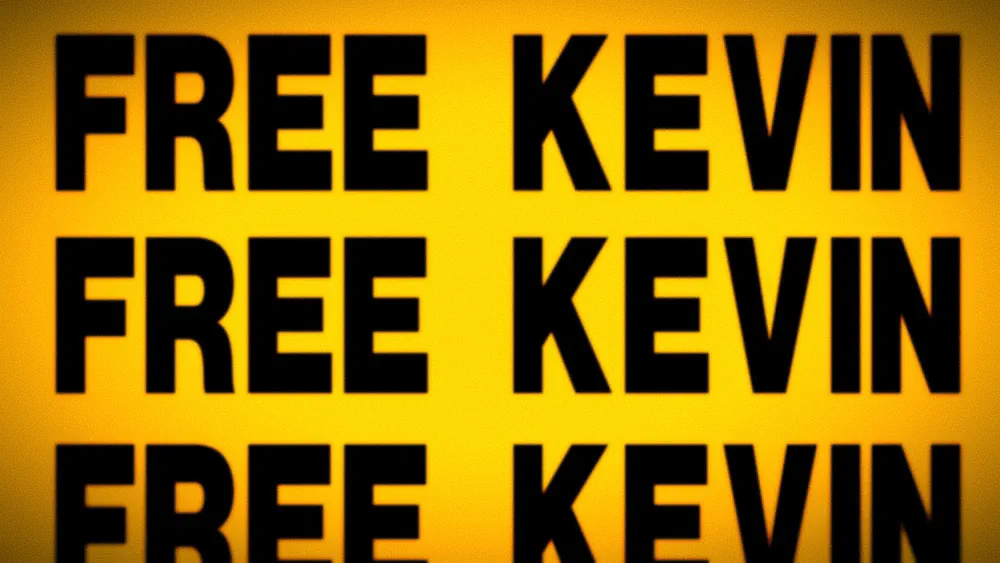 Free Kevin movement stickers, 2600 Magazine