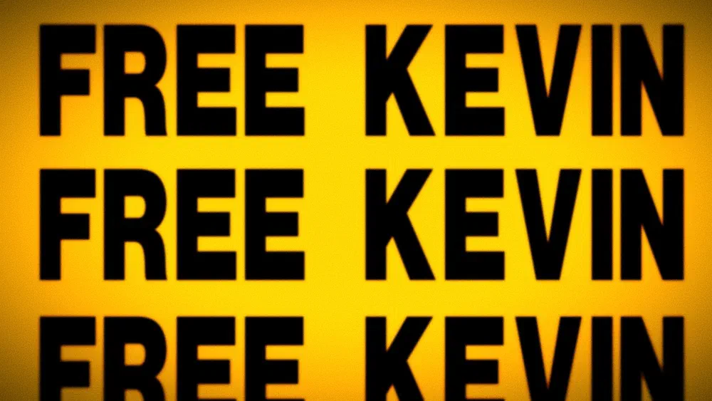 Free Kevin movement stickers, 2600 Magazine